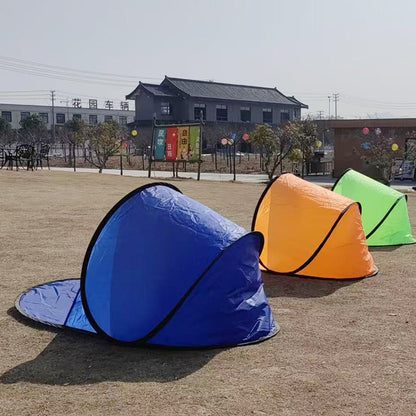 Lightweight Pop-Up Beach Tent – Instant Setup Single Person Sun Shelter for Outdoor Camping, Beach, Travel & Sunbathing