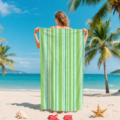 Sand-Free Quick Dry Beach Towel – Lightweight Microfiber Travel Towel for Beach, Pool & Outdoor Adventures