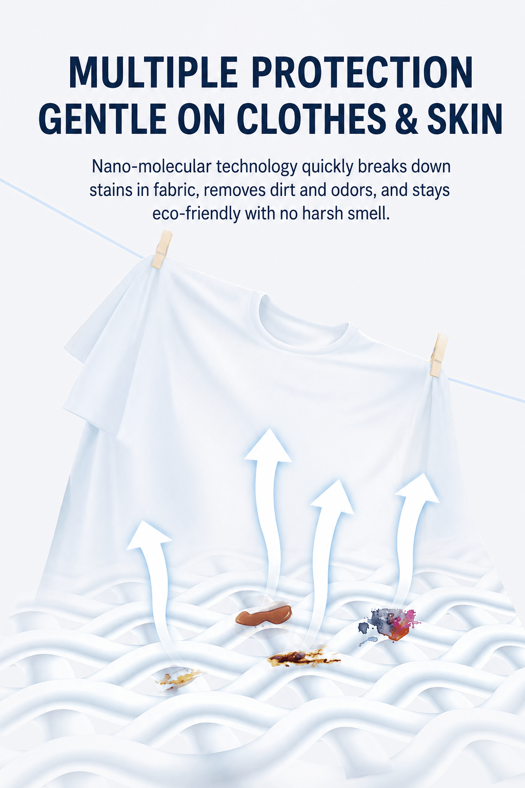 120 Sheets Laundry Detergent Sheets – 240 Loads, Fabric Softener & Long-Lasting Fresh Scent, Eco-Friendly Plastic-Free Laundry Sheets - Morrowden