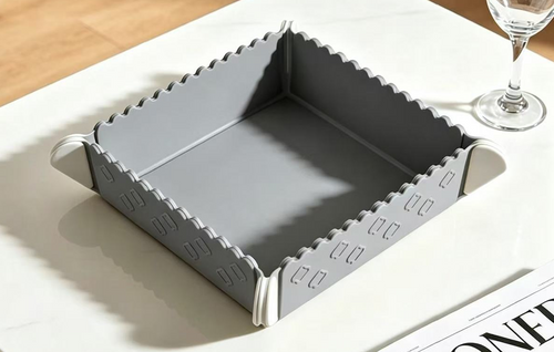 Magnetic Silicone Trivet Mat – Foldable Heat Resistant Pot Holder for Kitchen, Table & Dining