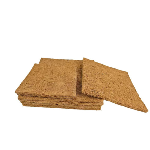 Natural Coconut Fiber Chicken Nesting Pads – 5 Pack 12×12 Inch Coop Liners for Backyard Hens