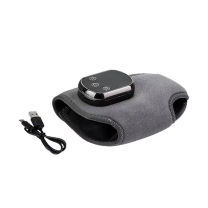 Rechargeable Heated Ankle Brace with Vibration Massage – Infrared Warm Therapy Support for Sports Recovery, Daily Comfort & Relaxation