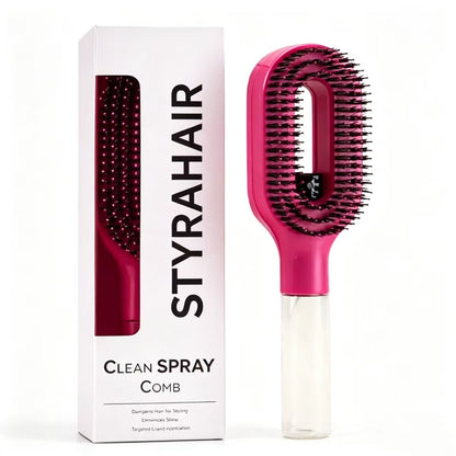 2-in-1 Mist Hair Brush – Detangle, Smooth & Refresh Your Hair Anytime