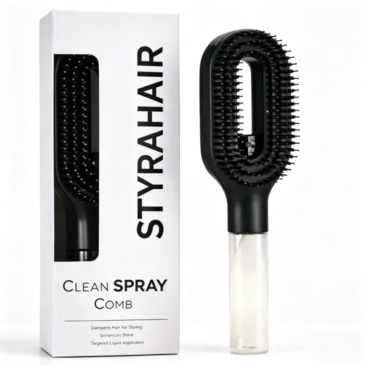 2-in-1 Mist Hair Brush – Detangle, Smooth & Refresh Your Hair Anytime