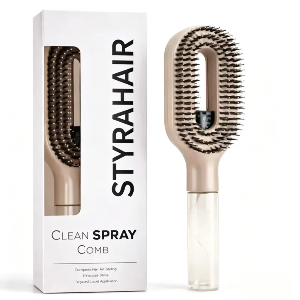 2-in-1 Mist Hair Brush – Detangle, Smooth & Refresh Your Hair Anytime