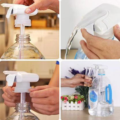 Electric Water Bottle Pump Dispenser 2-Pack – One-Touch Automatic Drinking Water Pump for 5 Gallon Bottles