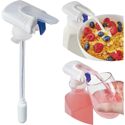 Electric Water Bottle Pump Dispenser 2-Pack – One-Touch Automatic Drinking Water Pump for 5 Gallon Bottles