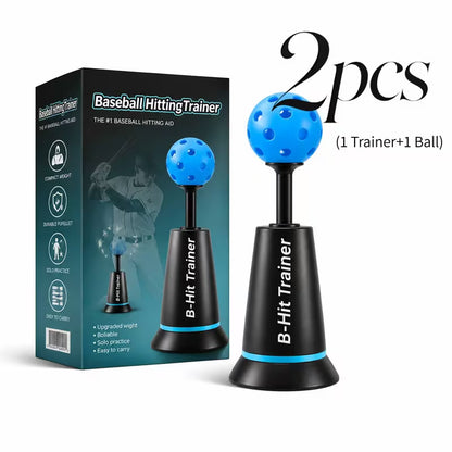 B-Hit Trainer Pop-Up Baseball Hitting Trainer for Solo Practice