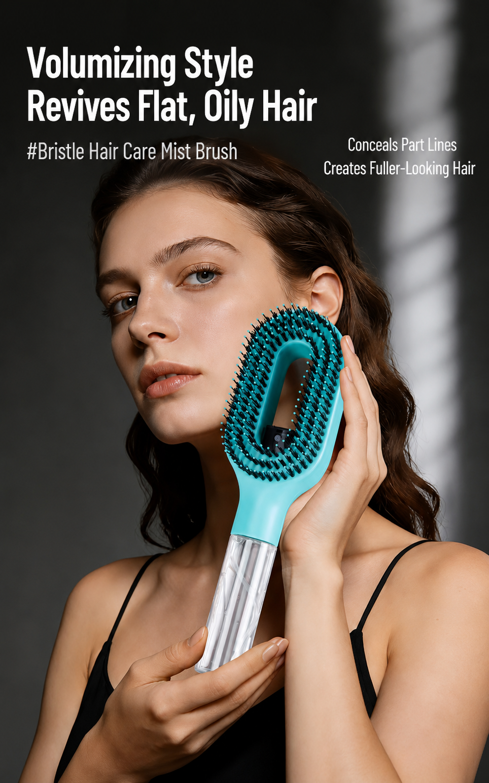 2-in-1 Mist Hair Brush – Detangle, Smooth & Refresh Your Hair Anytime