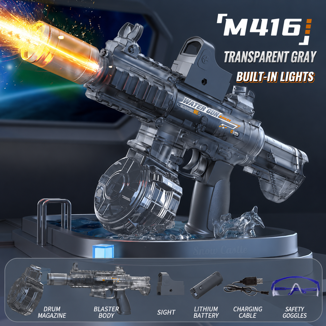 Electric Water Gun Toy for Kids