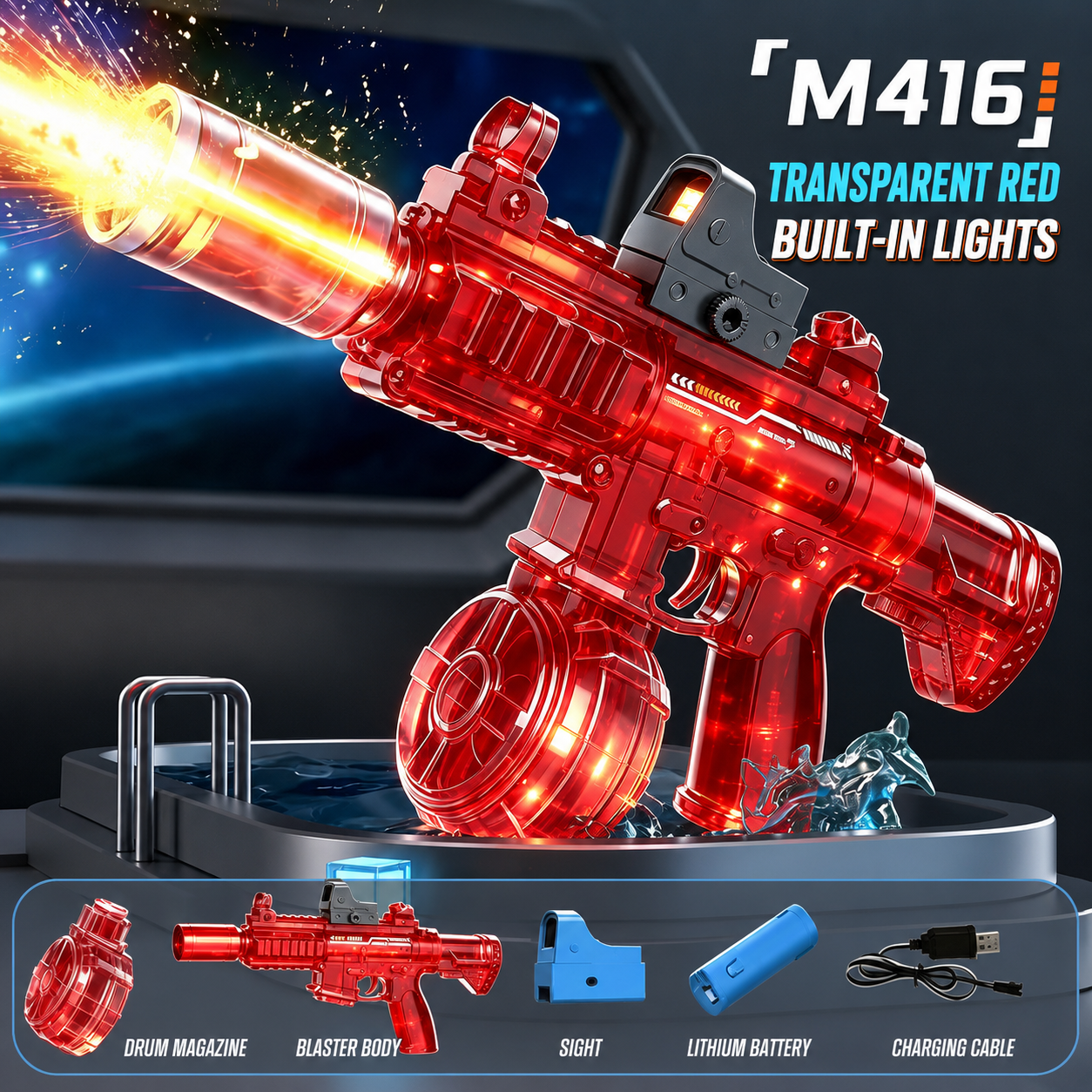 Electric Water Gun Toy for Kids