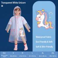 Transparent Unicorn Raincoat