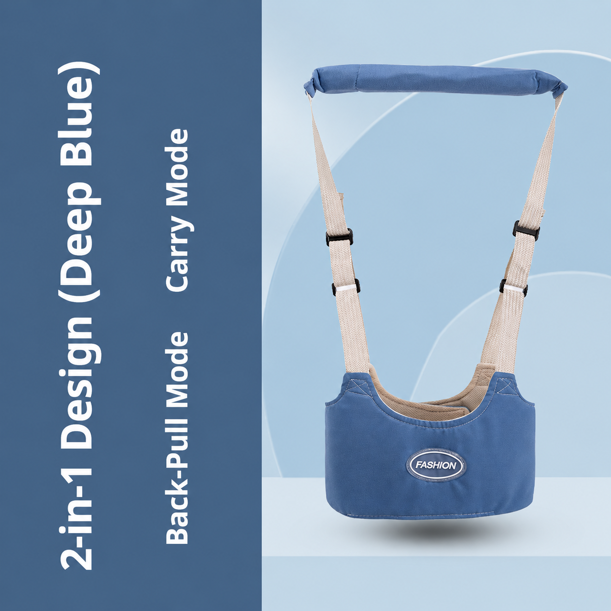 Baby Walking Harness – Anti-Fall Toddler Safety Belt with Waist Support & Adjustable Learning Walker Strap