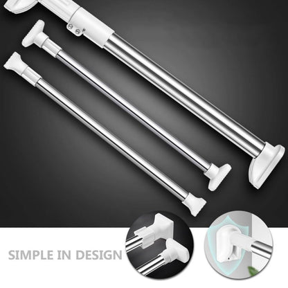 Punch Free Adjustable Telescopic Clothes Drying Rod Closet Tension Pole  Expandable Closet Bar for Laundry and Wardrobe Organization