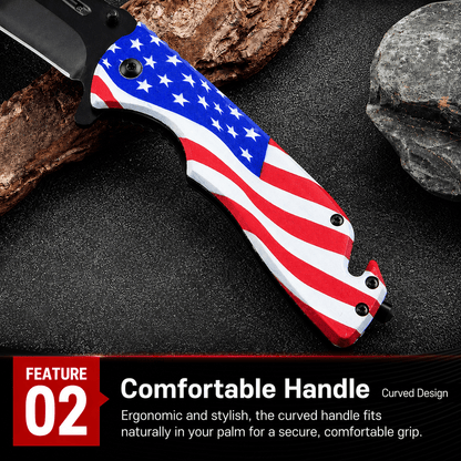 American Folding Knife – Heavy-Duty EDC Pocket Blade - Morrowden