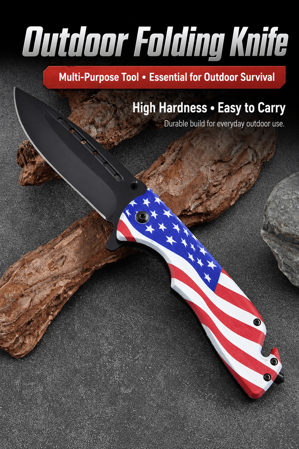 American Folding Knife – Heavy-Duty EDC Pocket Blade - Morrowden