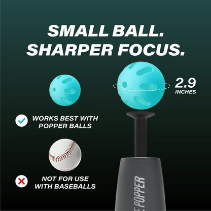 B-Hit Trainer Pop-Up Baseball Hitting Trainer for Solo Practice - Morrowden