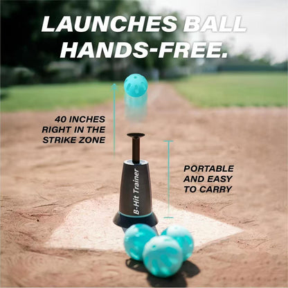B-Hit Trainer Pop-Up Baseball Hitting Trainer for Solo Practice - Morrowden