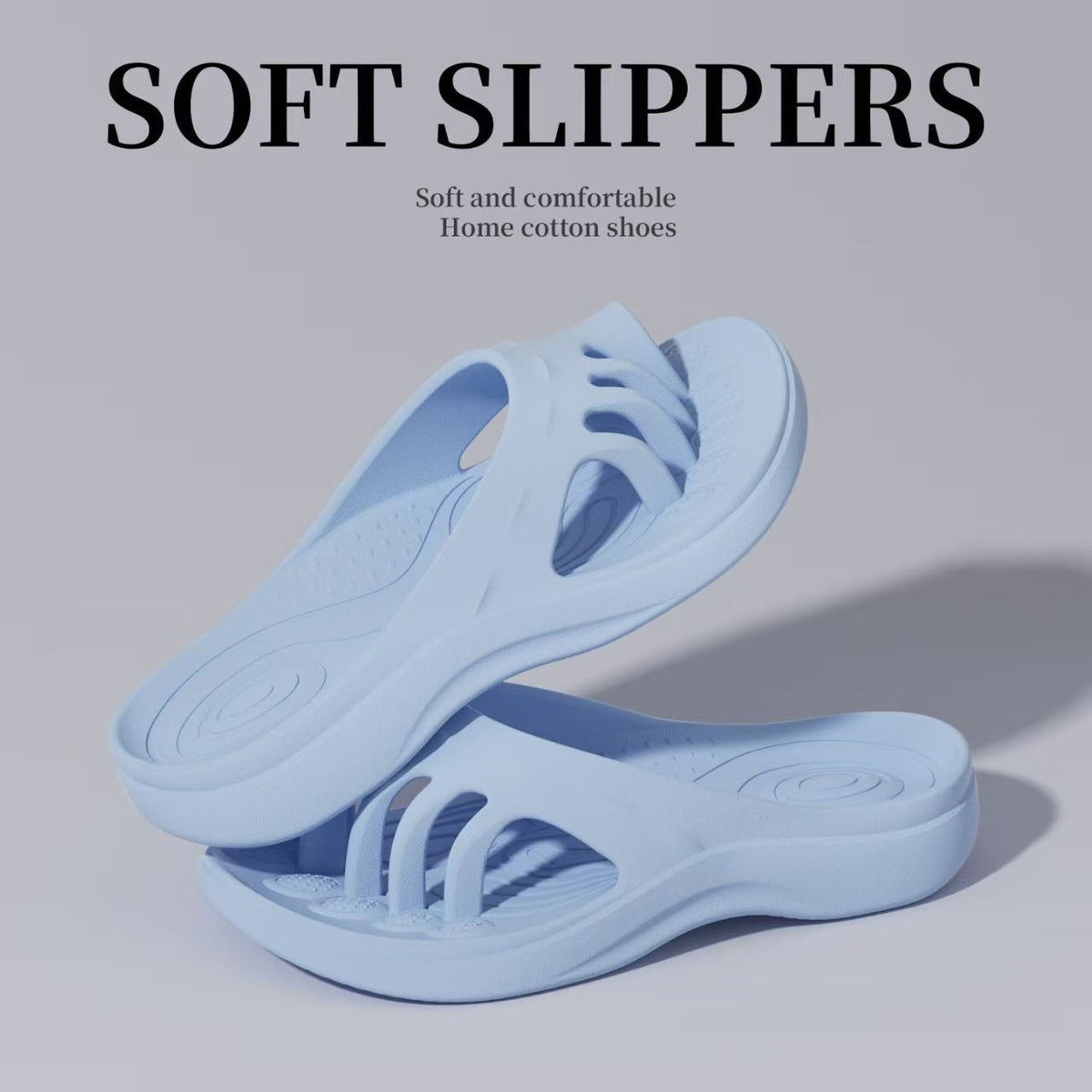 Barefoot Five-Toe Slides - Soft Cloud Cushion Sandals for Everyday Comfort - Morrowden