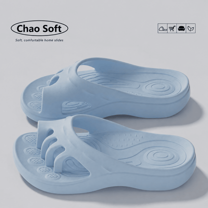 Barefoot Five-Toe Slides - Soft Cloud Cushion Sandals for Everyday Comfort - Morrowden