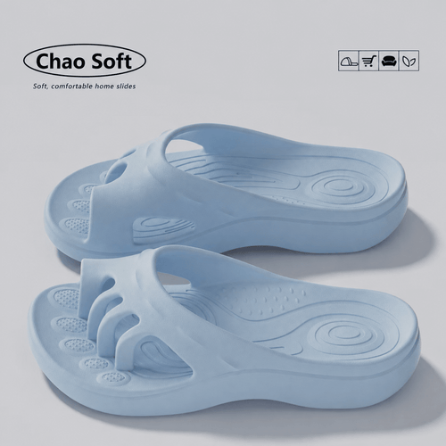 Barefoot Five-Toe Slides - Soft Cloud Cushion Sandals for Everyday Comfort - Morrowden