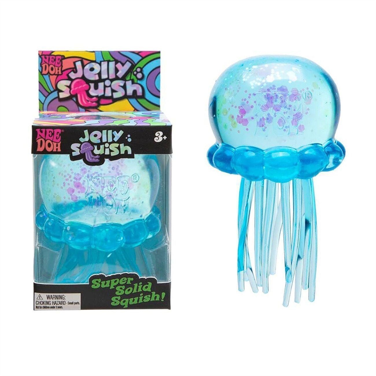 Beach Jellyfish Squishy Toy – Realistic Stress Relief Sensory Squeeze Toy for Kids & Adults - Morrowden