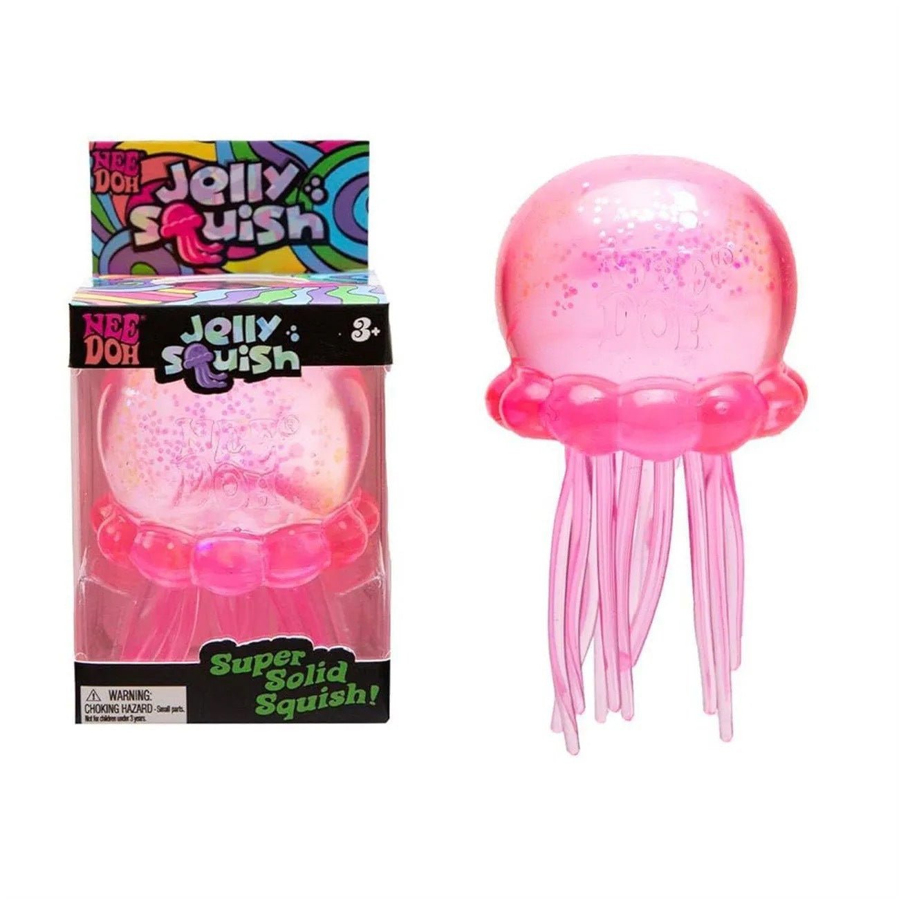 Beach Jellyfish Squishy Toy – Realistic Stress Relief Sensory Squeeze Toy for Kids & Adults - Morrowden
