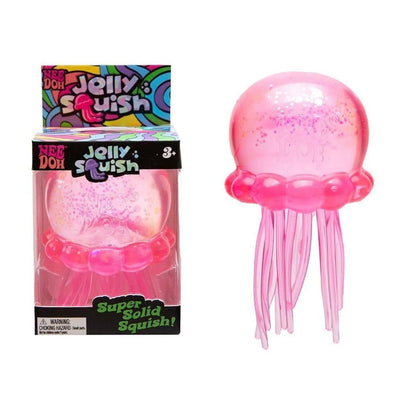 Beach Jellyfish Squishy Toy – Realistic Stress Relief Sensory Squeeze Toy for Kids & Adults - Morrowden