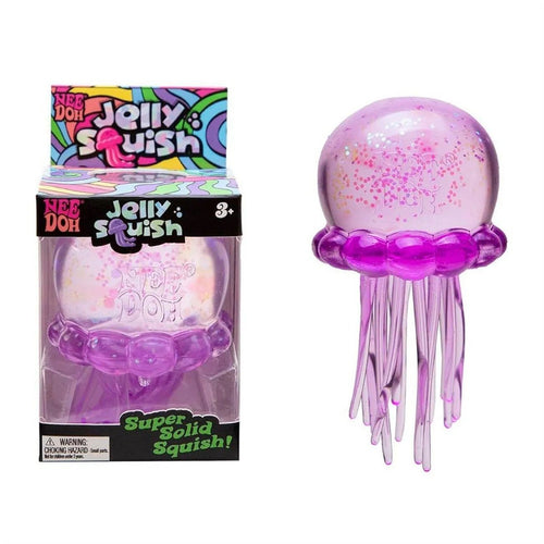 Beach Jellyfish Squishy Toy – Realistic Stress Relief Sensory Squeeze Toy for Kids & Adults - Morrowden