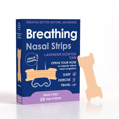 BreatheEasy Nasal Strips – Drug-Free Breathing Support for Sleep, Exercise & Everyday Comfort - Morrowden