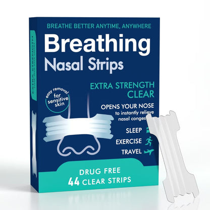 BreatheEasy Nasal Strips – Drug-Free Breathing Support for Sleep, Exercise & Everyday Comfort - Morrowden