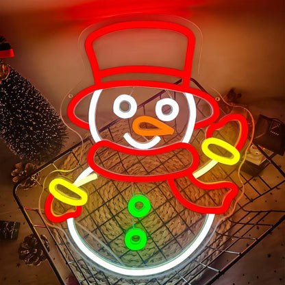 Christmas LED Neon Sign – USB Powered Festive Wall Light for Holiday Home, Window & Party Decor - Morrowden