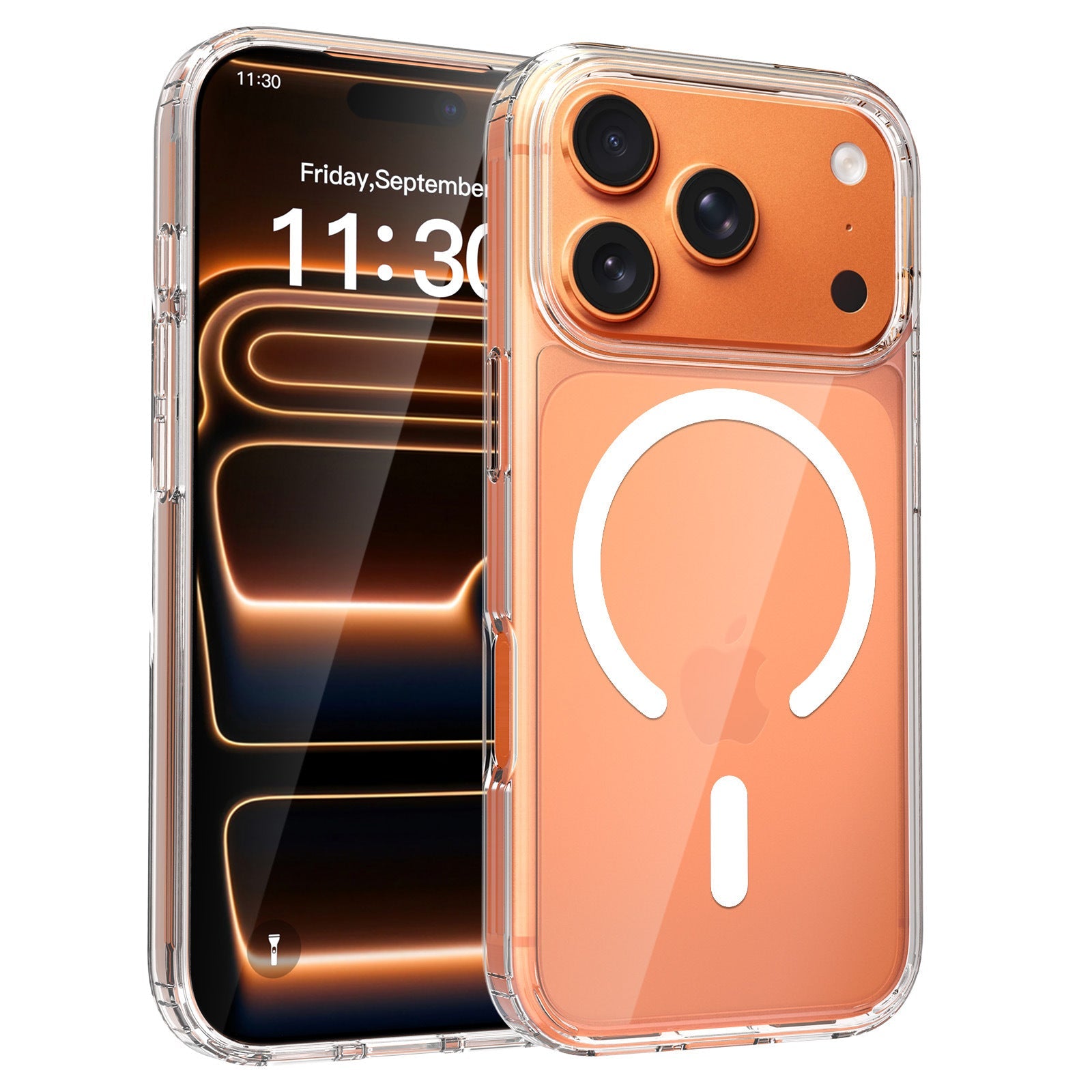 Clear Magnetic Phone Case for iPhone - Morrowden