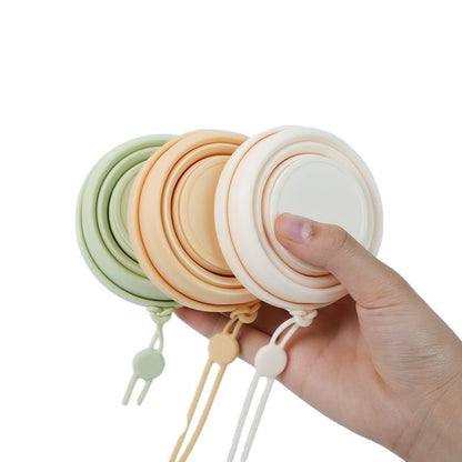 Collapsible Travel Cup for Kids – Portable Folding Rinse Cup with Cartoon Design, Retractable Toothbrush Cup for Outdoor Camping, Travel & Home Use - Morrowden
