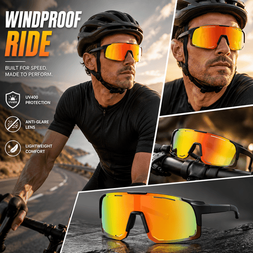 Cycling Windproof Sunglasses - Morrowden