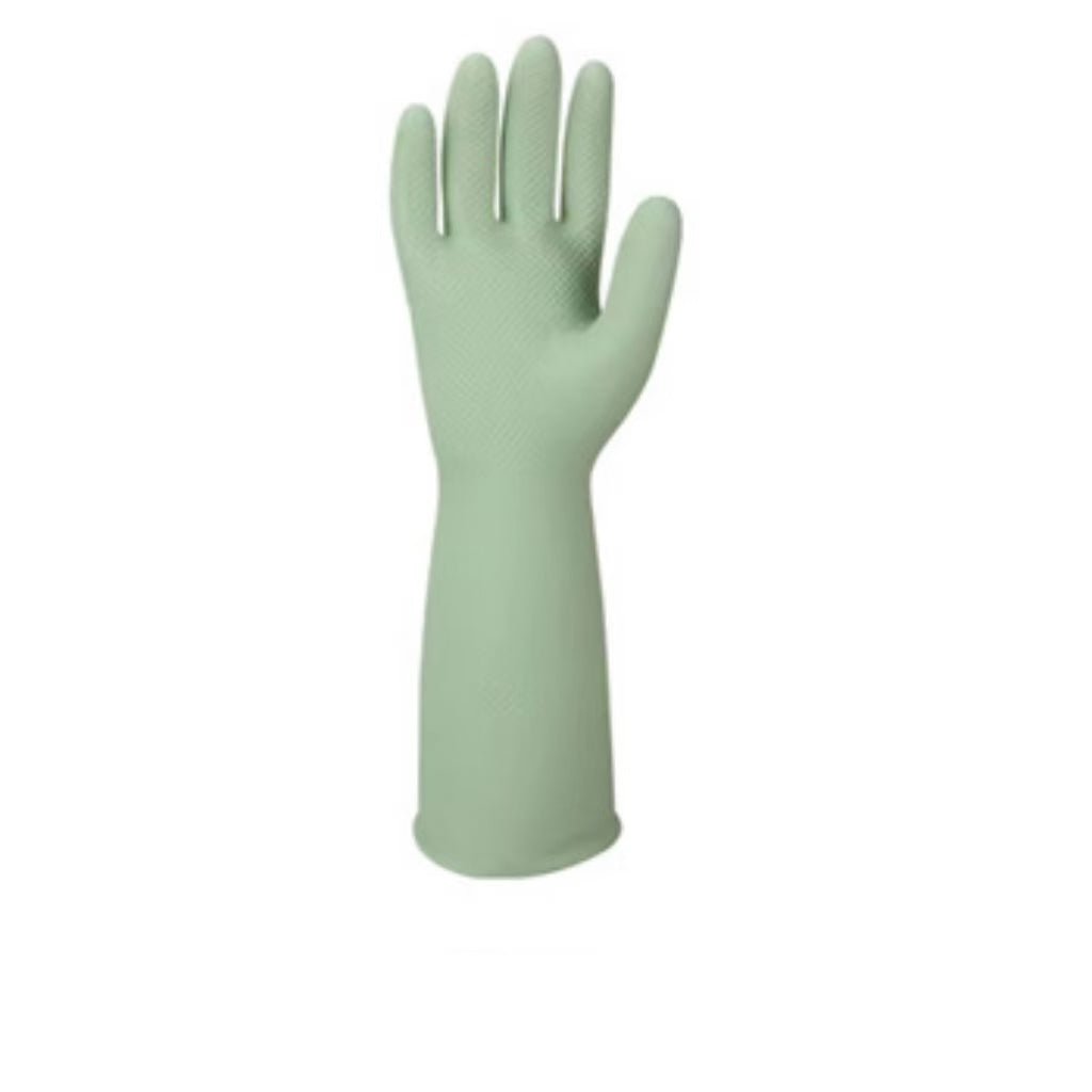 Dishwashing Rubber Gloves Reusable Kitchen Gloves 2Pairs Cleaning Gloves for Washing Dishes Long-lasting&Non-Slip - Morrowden