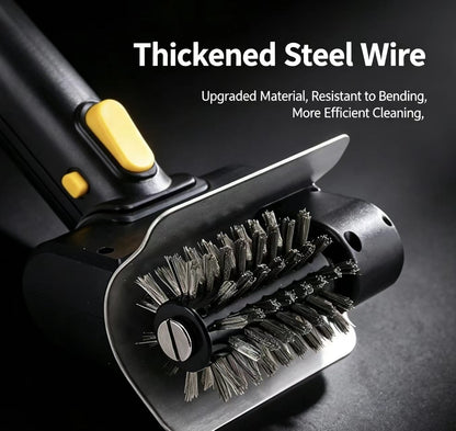 Electric BBQ Grill Brush with Stainless Steel Bristles - Morrowden