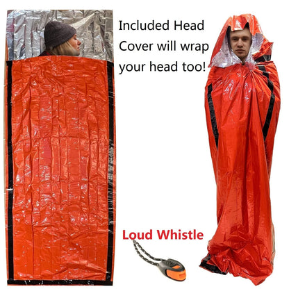 Emergency Sleeping Bags | Portable Emergency Blanket Survival Gear - Morrowden