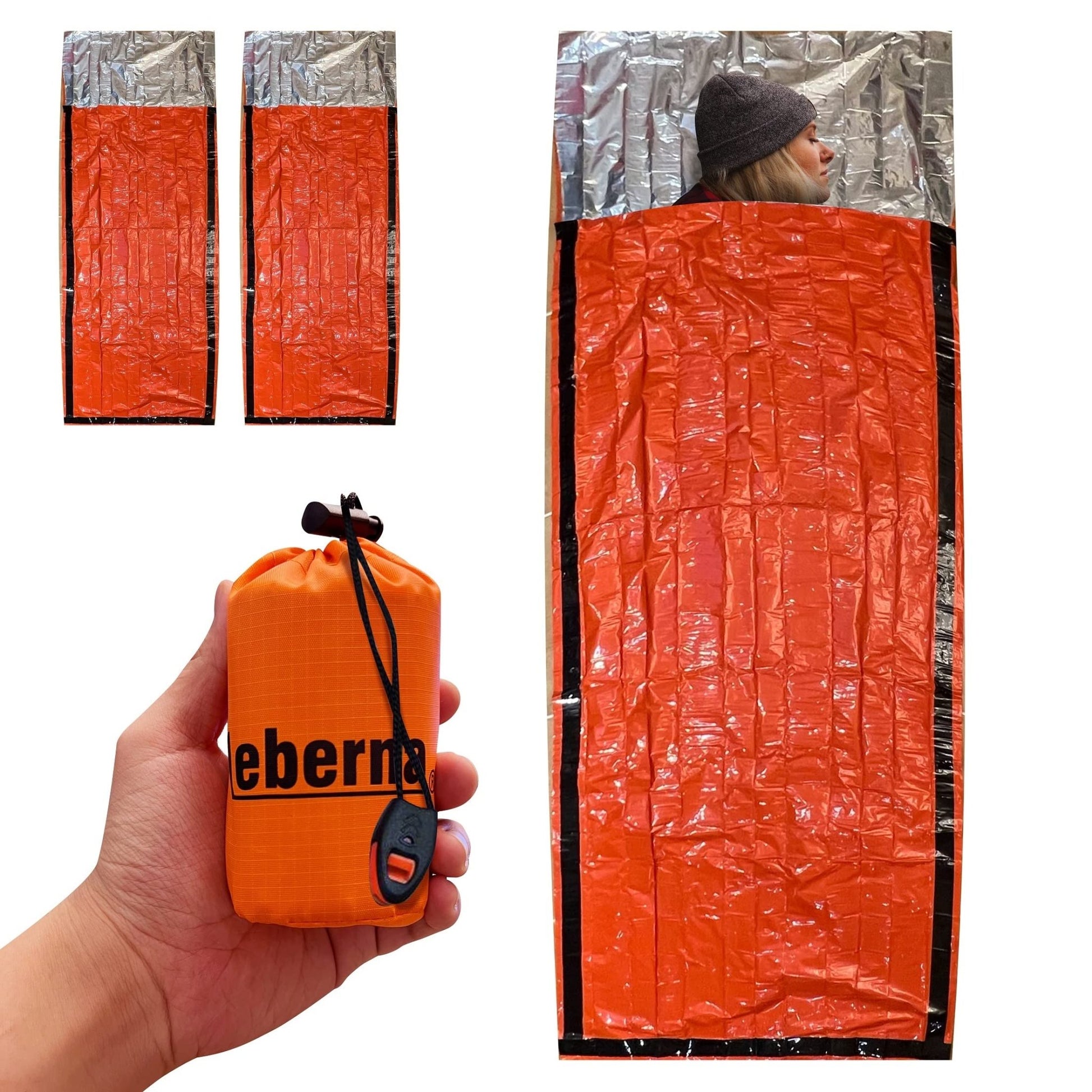 Emergency Sleeping Bags | Portable Emergency Blanket Survival Gear - Morrowden