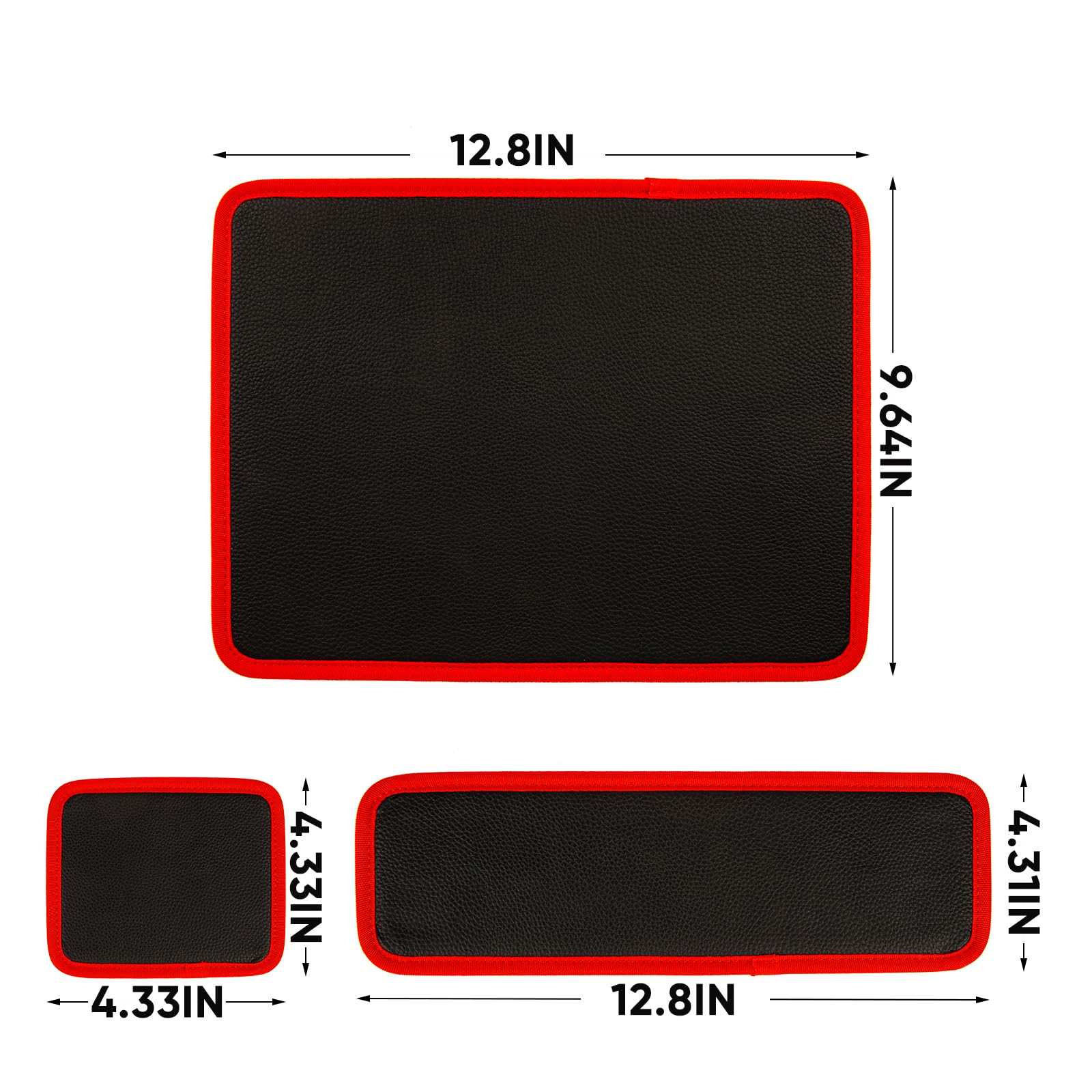 Flexible Magnetic Tool Mat & Tray Holder - Magnetic Tool Tray, Flexible Magnetic Mat, PVC & Non-Slip for Garage Workshop, Auto Repair Tools - Morrowden