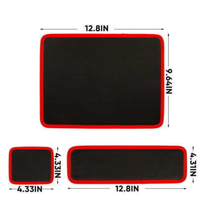 Flexible Magnetic Tool Mat & Tray Holder - Magnetic Tool Tray, Flexible Magnetic Mat, PVC & Non-Slip for Garage Workshop, Auto Repair Tools - Morrowden