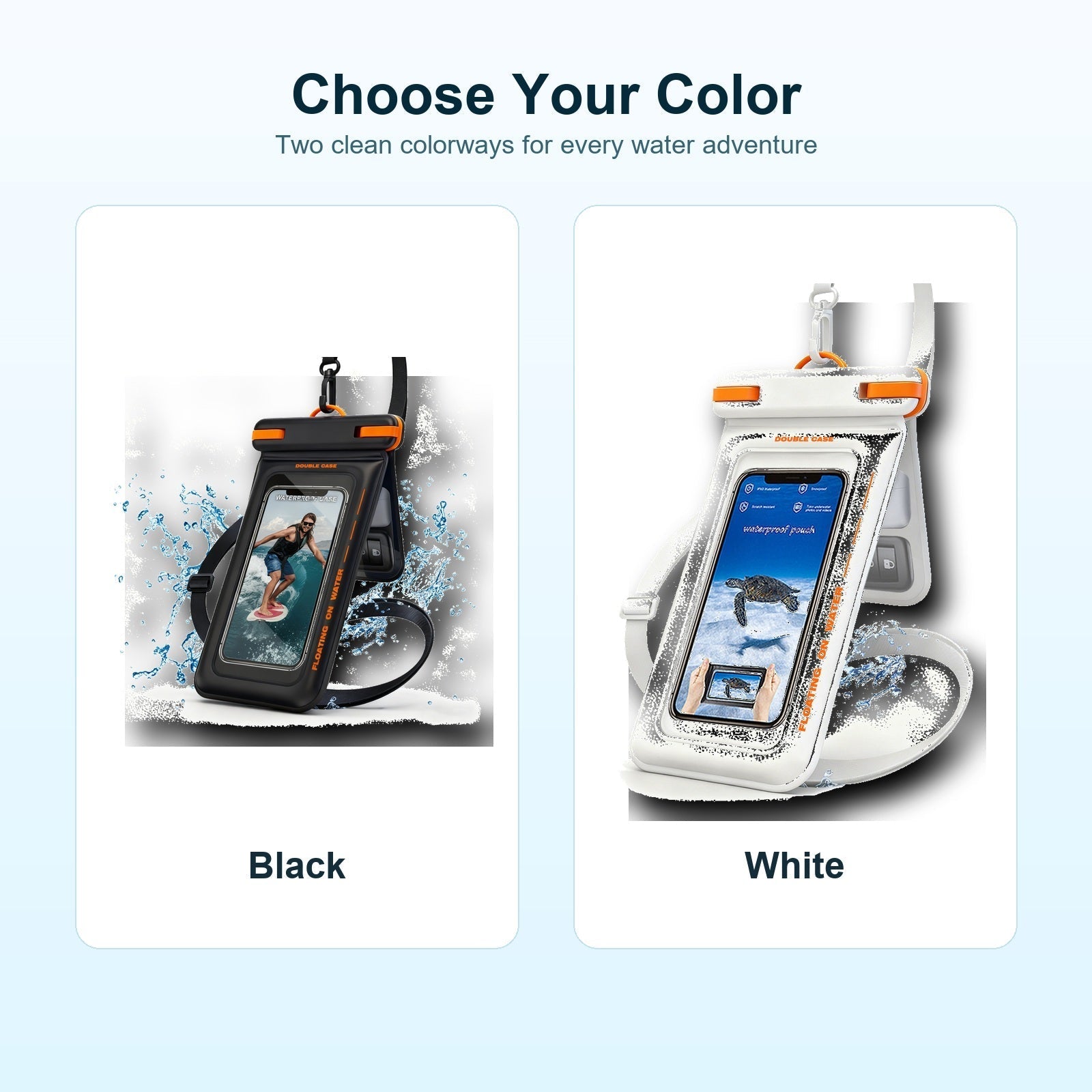 Floating Waterproof Phone Pouch – Float, Protect & Stay Connected - Morrowden