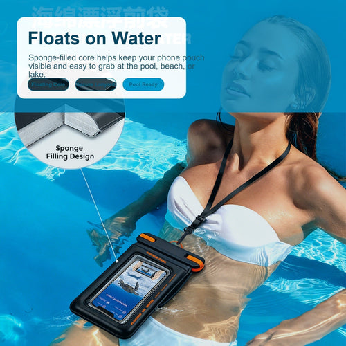 Floating Waterproof Phone Pouch – Float, Protect & Stay Connected - Morrowden