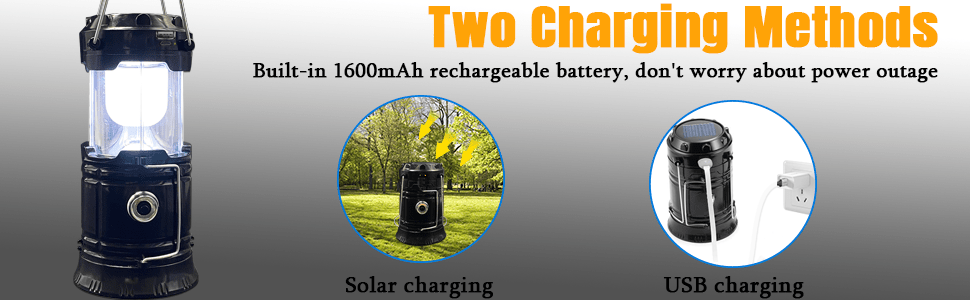 Foldable Portable LED Camping Lantern - Morrowden