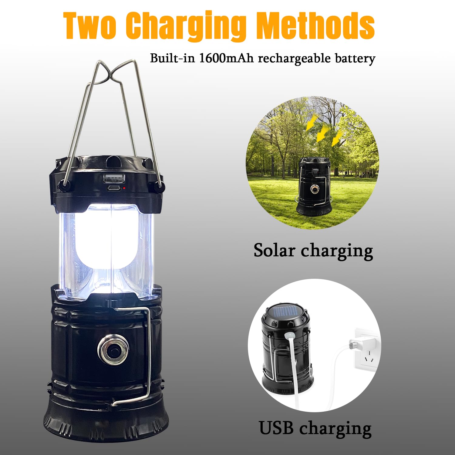 Foldable Portable LED Camping Lantern - Morrowden