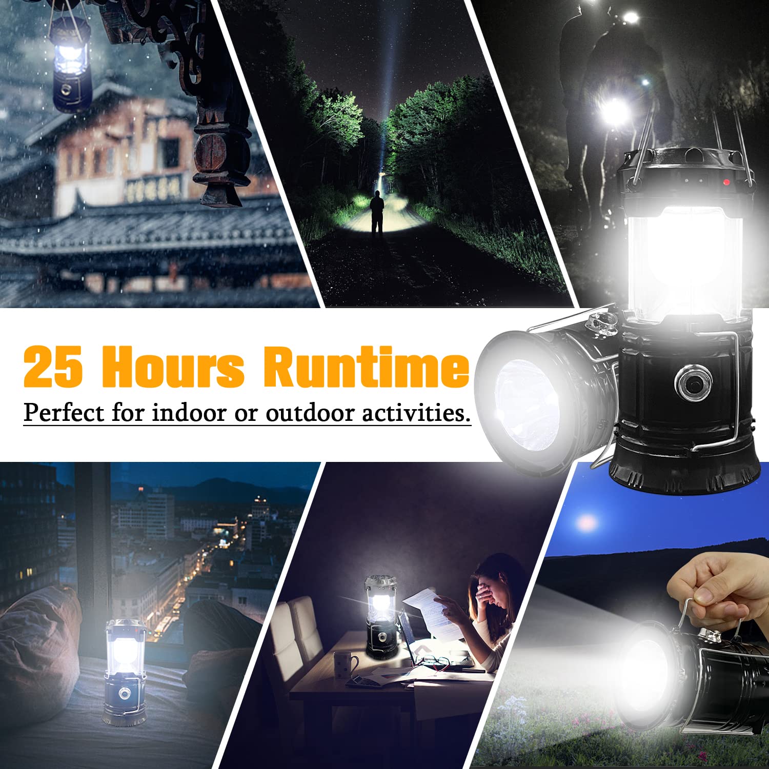 Foldable Portable LED Camping Lantern - Morrowden