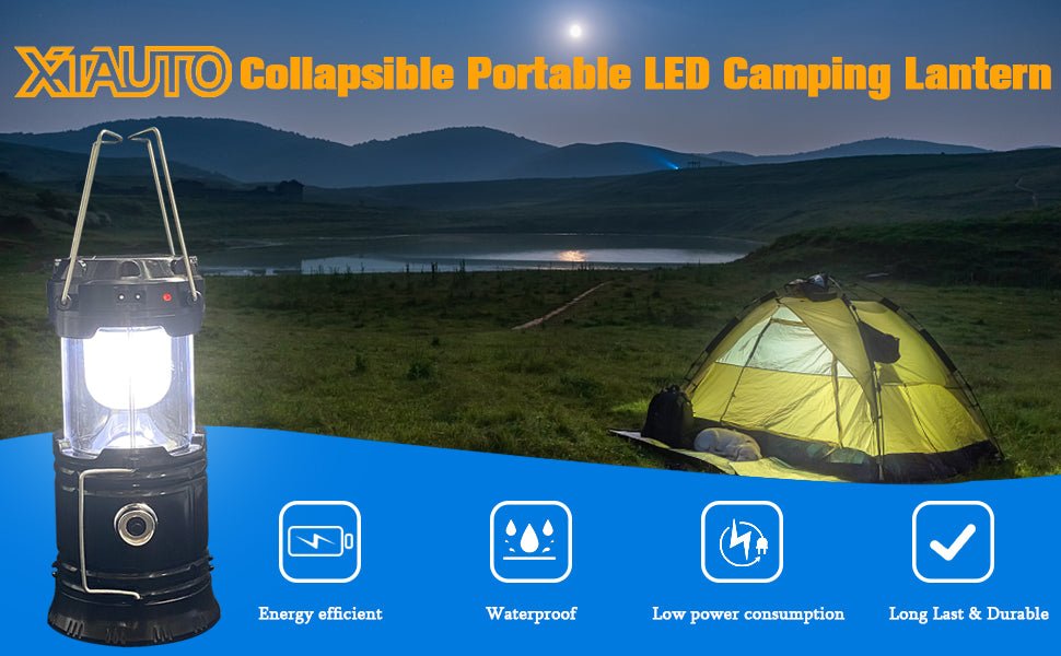 Foldable Portable LED Camping Lantern - Morrowden
