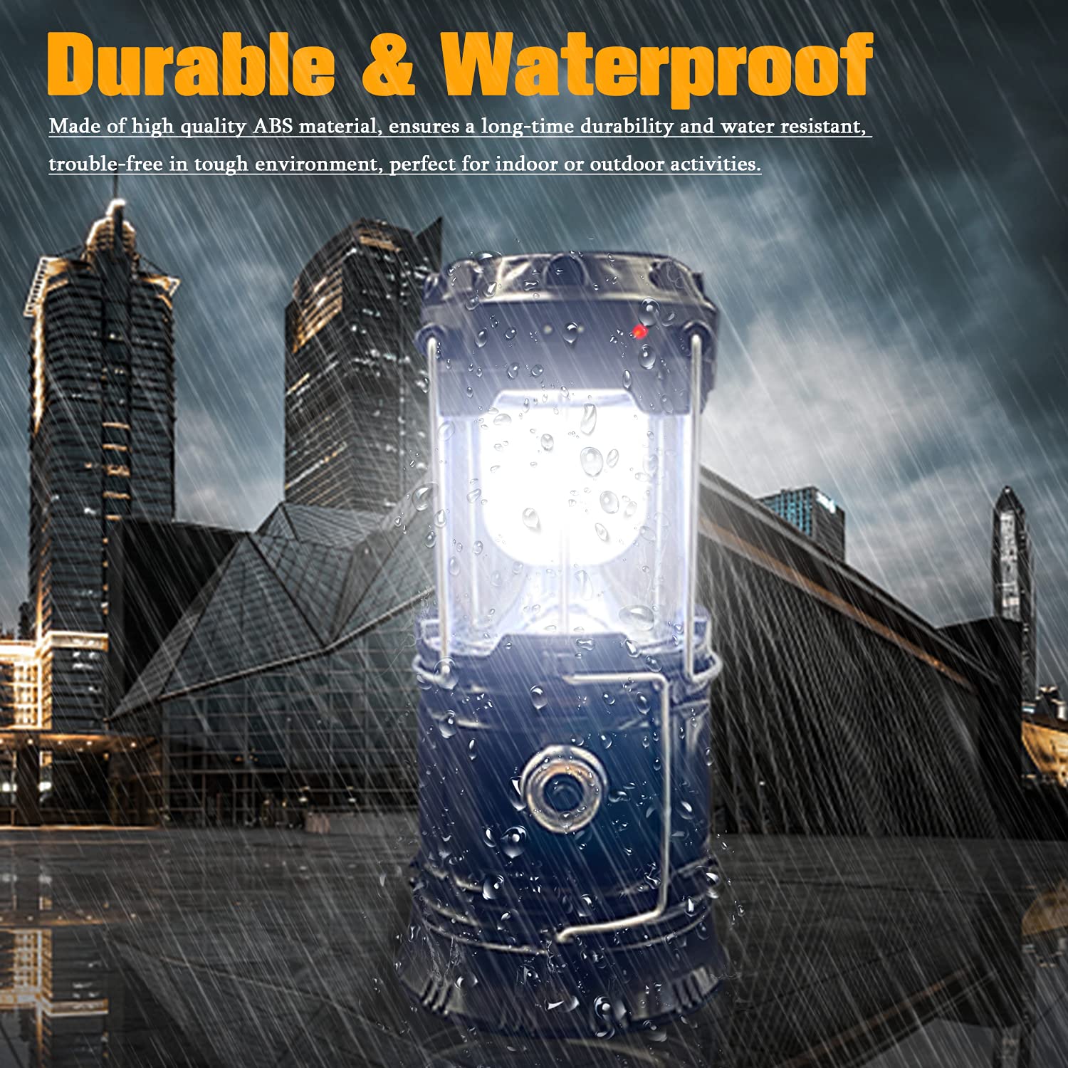 Foldable Portable LED Camping Lantern - Morrowden