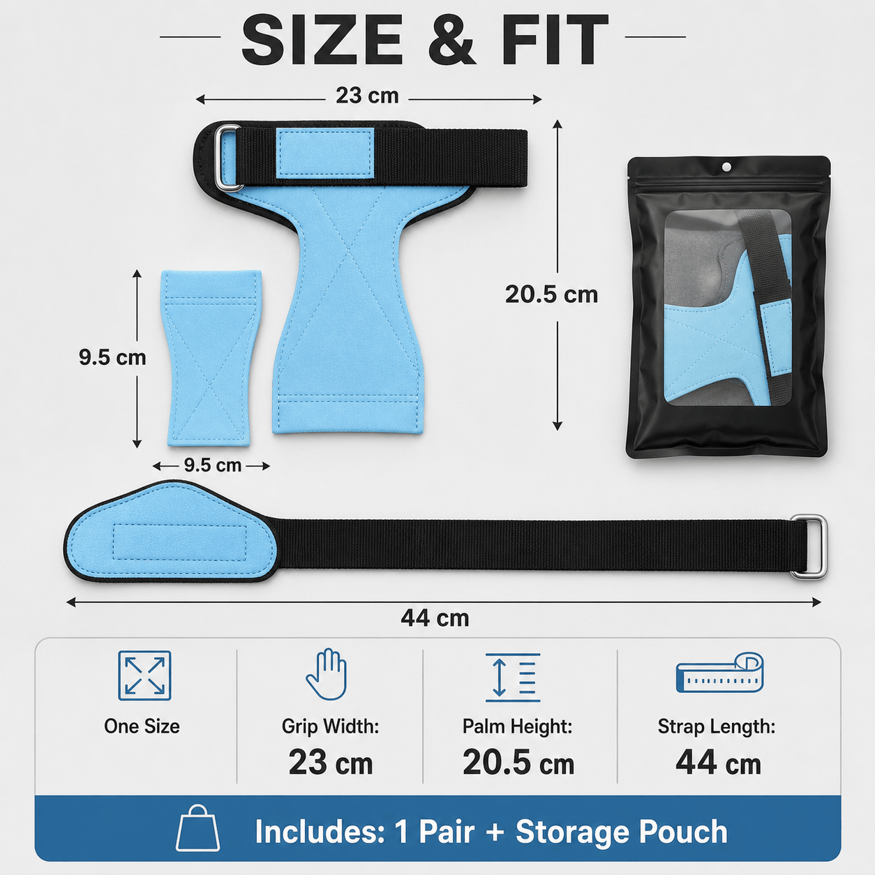 Gym Palm Grip Gloves - Morrowden