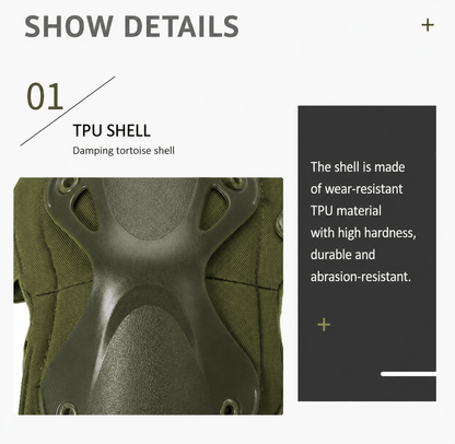 Heavy-Duty Tactical Knee Pads - Morrowden